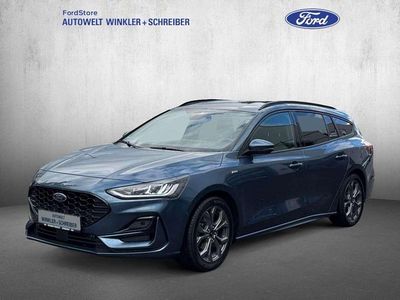 Second-hand Ford Focus ST-Line 155 CP (114 kW) 2022 Albastru Berlinǎ