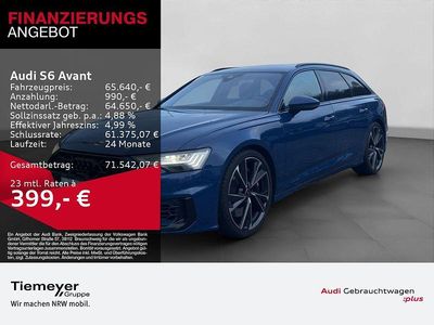 Gebraucht Audi S6 Ambiente 344 PS (253 kW) 2024 Ascariblau metallic Kombi