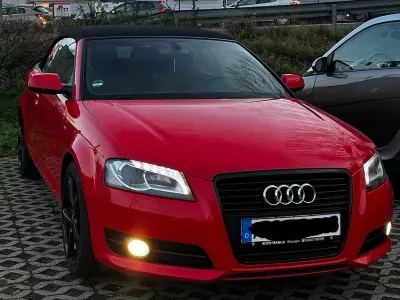 Używany Audi A3 Cabriolet S-Line 200 KM (147 kW) 2013 Czerwony Kabriolet