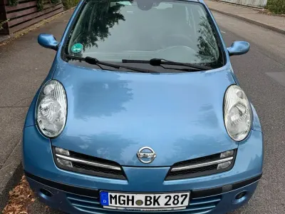Gebraucht Nissan Micra 80 PS (58 kW) 2006 Blau Kleinwagen