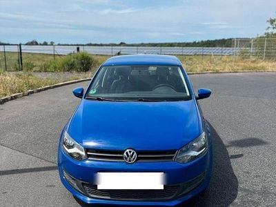 Gebraucht VW Polo Trendline 69 PS (50 kW) 2009 Blau Kleinwagen