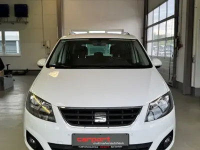 Gebraucht Seat Alhambra Style 150 PS (110 kW) 2016 Weiß Van / Kleinbus