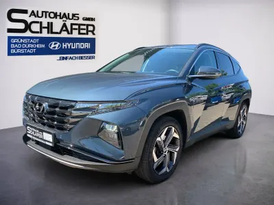 Gebraucht Hyundai Tucson Trend 265 PS (194 kW) 2022 Teal blue / met SUV