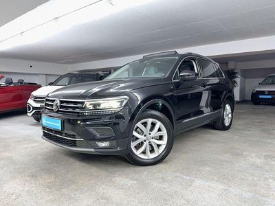 Second-hand VW Tiguan Highline 190 CP (139 kW) 2020 Negru SUV