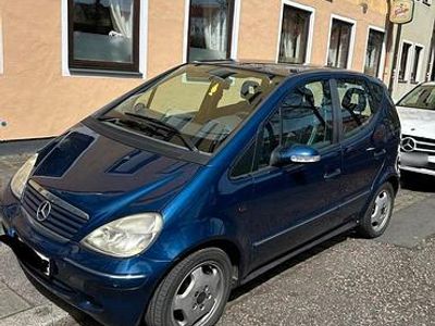 Gebraucht Mercedes A160 2003 Blau Kleinwagen