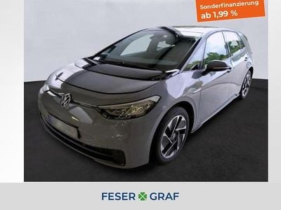 Gebraucht VW ID.3 Pure 110 kW (150 PS) 2022 Mondsteingrau schwarz Kleinwagen
