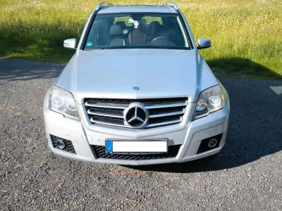 Używany Mercedes GLK320 224 KM (164 kW) 2008 Srebrny SUV