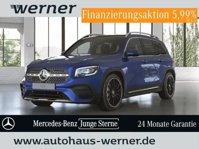 Usata Mercedes GLB200 AMG line 150 CV (110 kW) 2021 Blu SUV