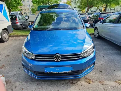 Brugt VW Touran Highline 150 HK (110 kW) 2020 Blå MPV