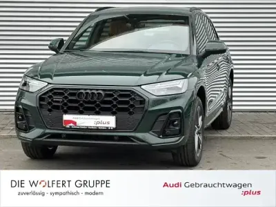 Gebraucht Audi Q5 Exclusive 299 PS (219 kW) 2024 Goodwoodgrün perleffekt audi e SUV