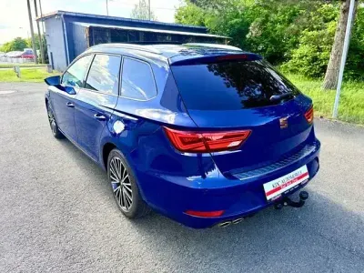 Usata Seat Leon ST XCELLENCE 184 CV (135 kW) 2017 Blu Station wagon