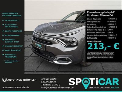 Grau Gebraucht 2024 Citroën C4 PureTech Limousine | 18.490 € (Guter Preis)
