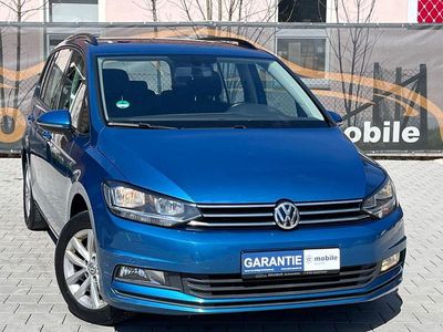 Gebraucht VW Touran Comfortline 135 PS (99 kW) 2016 Blau Van / Kleinbus
