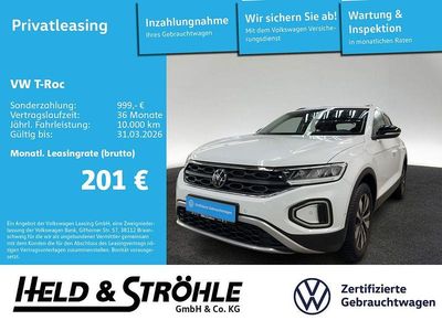Gebraucht VW T-Roc Goal 116 PS (85 kW) 2025 Pure white SUV