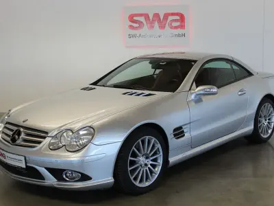 Brugt Mercedes SL500 AMG 387 HK (284 kW) 2007 Sølv Cabriolet