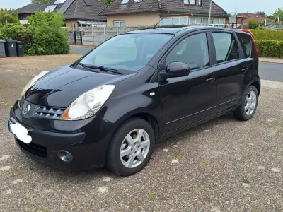 Gebraucht Nissan Note 98 PS (72 kW) 2007 Schwarz Kleinwagen