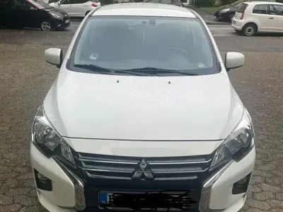 Gebraucht Mitsubishi Space Star 71 PS (52 kW) 2020 Weiß Kleinwagen