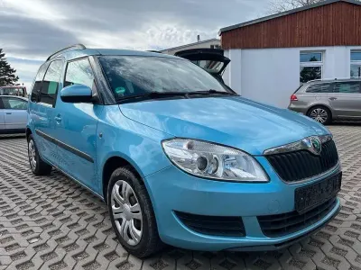 Second-hand Skoda Roomster Ambition 69 CP (50 kW) 2010 Roșu Monovolum