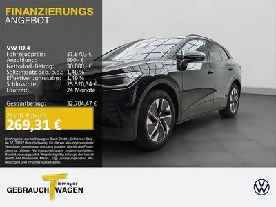 Schwarz Gebraucht 2025 VW ID.4 Pure SUV | 31.870 € (Fairer Preis)