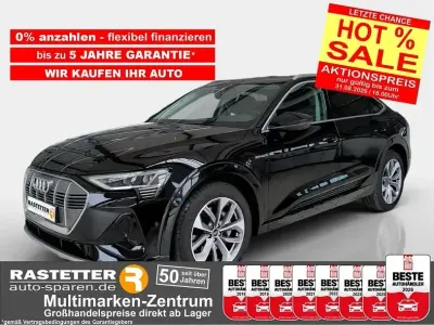 Gebraucht Audi e-tron Sportback S-Line 300 kW (408 PS) 2023 Schwarz SUV
