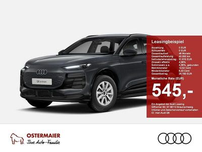 Neu Audi Q6 e-tron Ambiente 185 kW (252 PS) 2026 Magnetgrau SUV