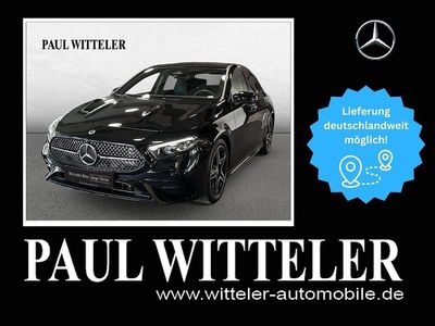 Lack kosmosschwarz Gebraucht 2024 Mercedes A180 AMG line Limousine | 33.970 € (Teuer)