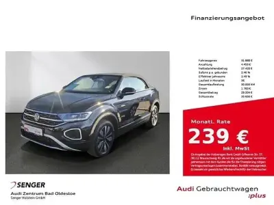 Usata VW T-Roc Goal 150 CV (110 kW) 2024 Nero SUV