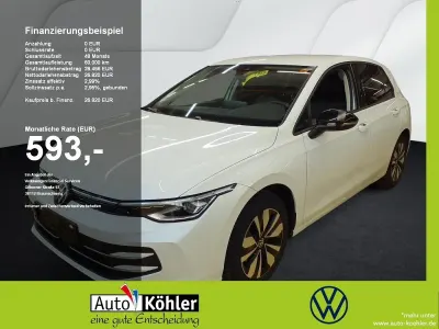 Brugt VW Golf VIII Goal 150 HK (110 kW) 2025 Hvid Sedan