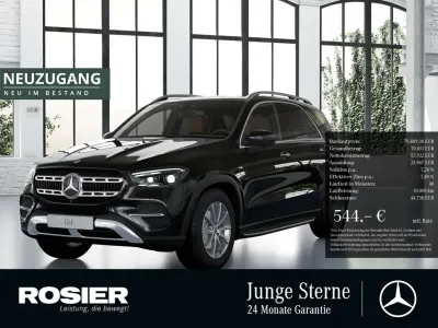 Gebraucht Mercedes GLE350 Advanced Plus 197 PS (144 kW) 2025 Schwarz / obsidianschwarz SUV
