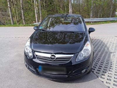 Używany Opel Corsa 86 KM (63 kW) 2010 Czarny Hatchback