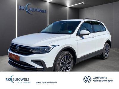 gebraucht VW Tiguan Life 2.0 TDI 110KW 7-Gang DSG AHK Navi