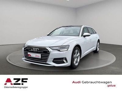 Gebraucht Audi A6 Sport 204 PS (150 kW) 2023 Gletscherweiß metallic Kombi