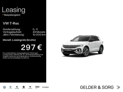 Gebraucht VW T-Roc R-line 150 PS (110 kW) 2025 Pure white SUV