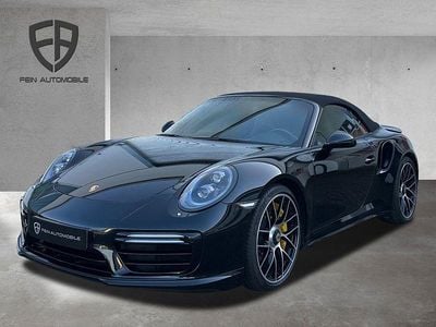 Schwarz Gebraucht 2018 Porsche 911 Turbo S Cabriolet Cabrio | 158.900 € (Fairer Preis)