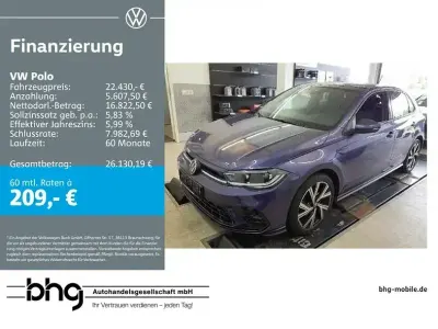 Gebraucht VW Polo R-line 110 PS (80 kW) 2022 Violett Kleinwagen