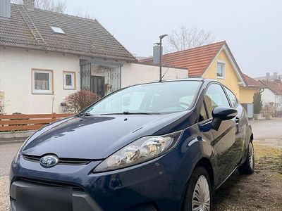 Gebraucht Ford Fiesta 82 PS (60 kW) 2009 Blau Kleinwagen