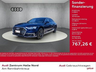 Gebraucht Audi A8 450 PS (330 kW) 2022 Blau Limousine
