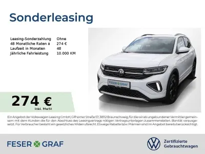 Gebraucht VW T-Cross R-line 150 PS (110 kW) 2025 Pure white SUV