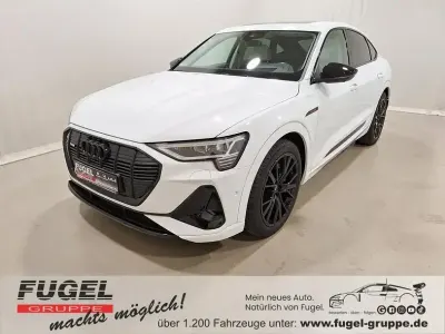 Gebraucht Audi e-tron Sportback S-Line 230 kW (313 PS) 2022 Gletscherweiß metallic SUV