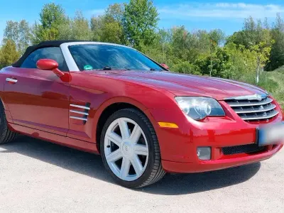 Second-hand Chrysler Crossfire 218 CP (160 kW) 2004 Roșu Cabrio