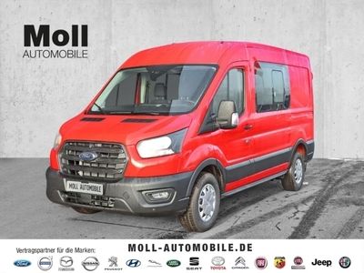 gebraucht Ford Transit Doppelkabine 350 L2H2 Trend 130PS AHK Allwetter Techno 10