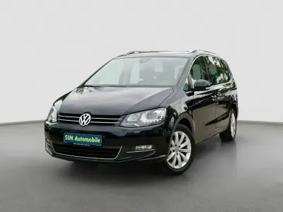 Gebraucht VW Sharan Highline 140 PS (102 kW) 2015 Schwarz Van / Kleinbus