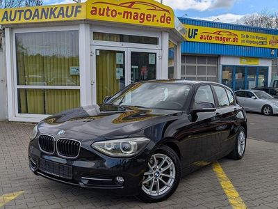 Gebraucht BMW 116 Sport Line 116 PS (85 kW) 2012 Schwarz Kleinwagen