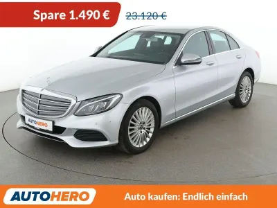 Gebraucht Mercedes C250 Exclusive 211 PS (155 kW) 2018 Silber Limousine