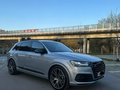 Brugt Audi SQ7 Exclusive 435 HK (319 kW) 2018 Sølv SUV