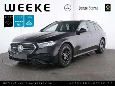 Gebraucht Mercedes E220 Advanced 197 PS (144 kW) 2025 Obsidianschwarz Kombi