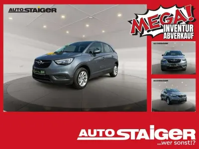 Gebraucht Opel Crossland X Edition 110 PS (80 kW) 2017 Grau SUV