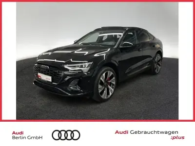 Gebraucht Audi Q8 Sportback e-tron S-Line 300 kW (408 PS) 2024 Mythosschwarz metallic SUV