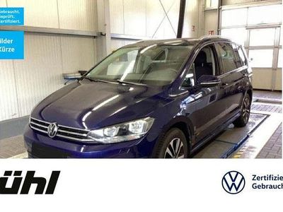 Atlantik blue metallic Gebraucht 2020 VW Touran United Van / Kleinbus | 23.780 € (Guter Preis)