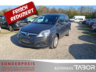 Gebraucht Opel Zafira Family 140 PS (102 kW) 2012 Plat.anthr./rogrey/0j:silbergr Van / Kleinbus